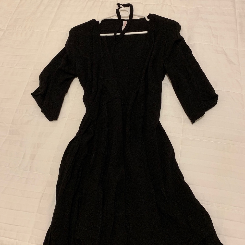 black dress